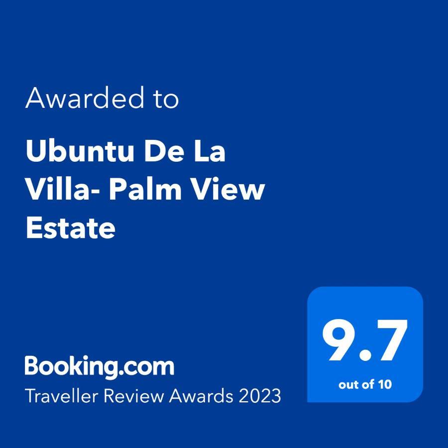 Ubuntu De La Villa- Palm View Estate Mammee Bay Exteriér fotografie
